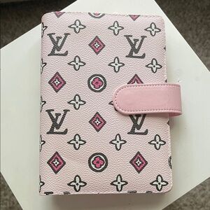 Colorful Monogram A6 Budget Binder